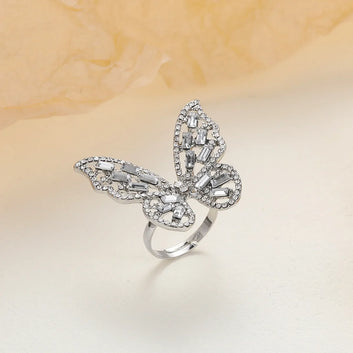 Diamond Butterfly - Ring