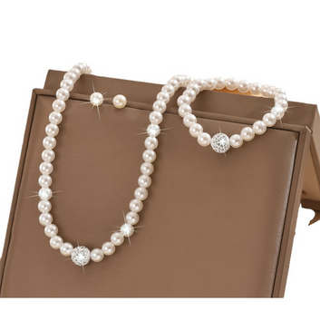 Pearls & Diamond - Jewelry Set