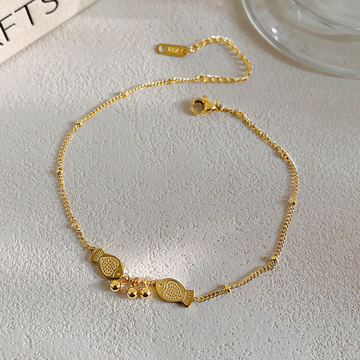 Gold Fish - Anklet