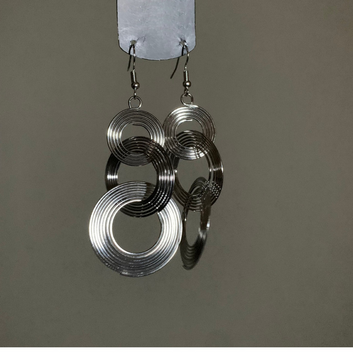 Silver Hoop - Earring