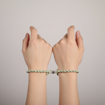 Yellow Elastic Magnetic - Bracelet Set