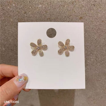 Diamonds Flower Gold - Earring