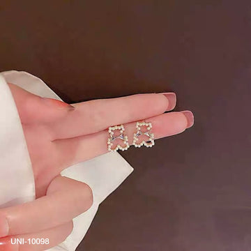 Pearl Bear Gold - Earring