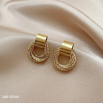 Rose Gold Multi Circle - Earring