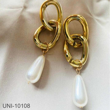 Pearl Glam Gold - Earring