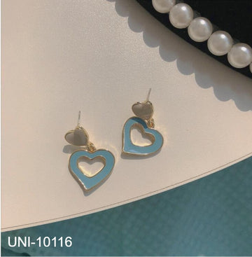Heart Blue - Earring