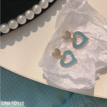 Heart Blue - Earring