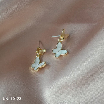 Glam Foiled Butterfly - Earring