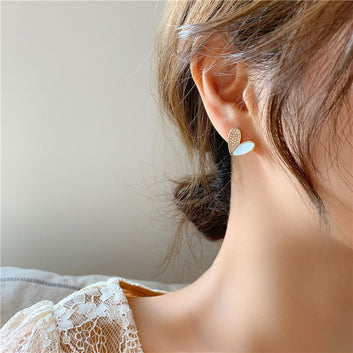 Blinky Sparkles Pastel Heart - Earring