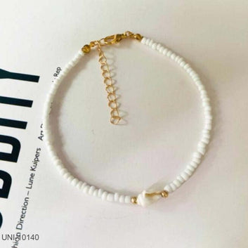 Classy Beaded Stone - Bracelet