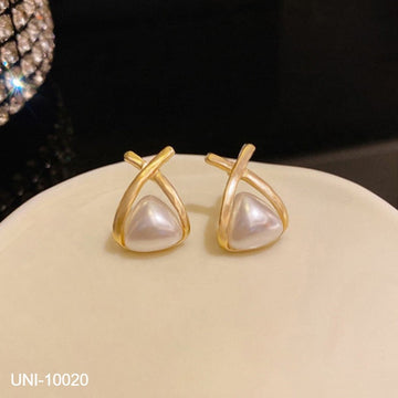 Faux Pearl Gold - Earring