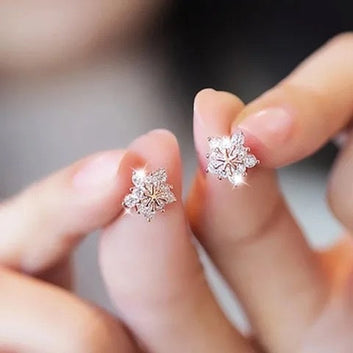 Rose Gold Blinky Star - Earring