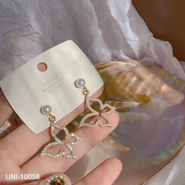Gold Butterfly - Earring