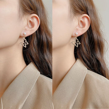 Gold Butterfly - Earring