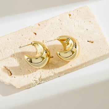 Fancy Gold Foil - Earring Style 1