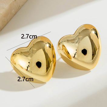 Fancy Gold Foil - Earring Style 5