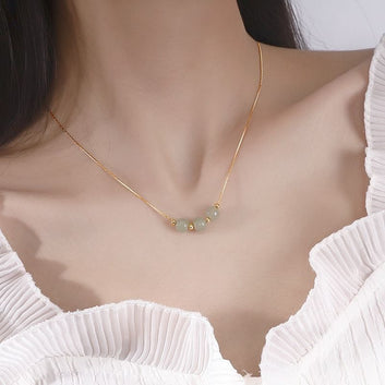 Lime Stone - Necklace Style 1