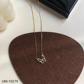 Gold Butterfly - Necklace