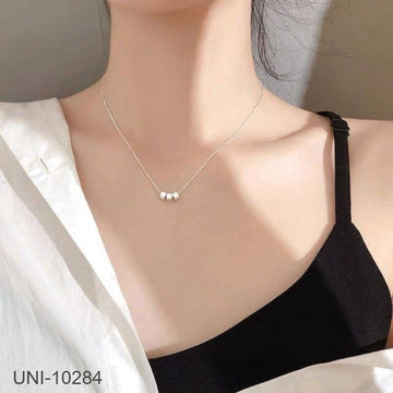 Silver Cube - Necklace