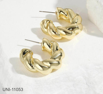Twisted Gold - Earring Style 2