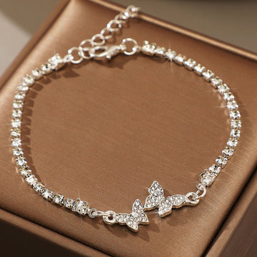Silver Butterfly - Bracelet