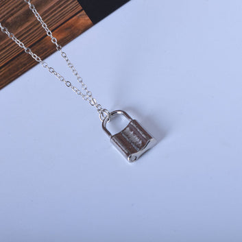 Silver Lock - Necklace