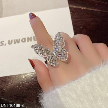 Diamond Butterfly - Ring