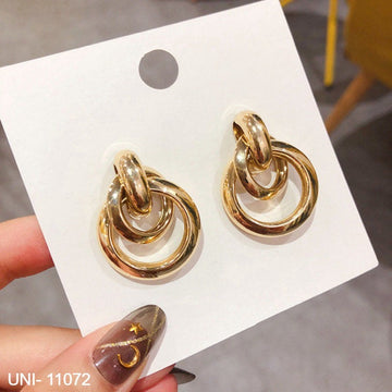 Classy Round Gold - Earring Style 2
