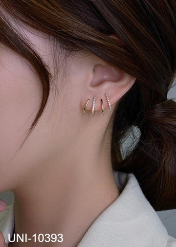 Multi Faux Gold - Earring