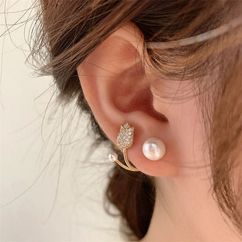 Sparkle Rosebud - Earring