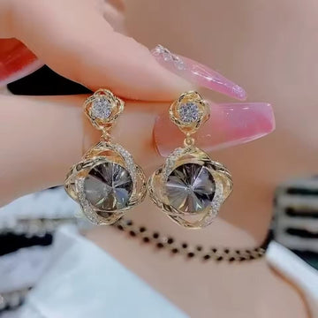Geometric Diamond - Earring
