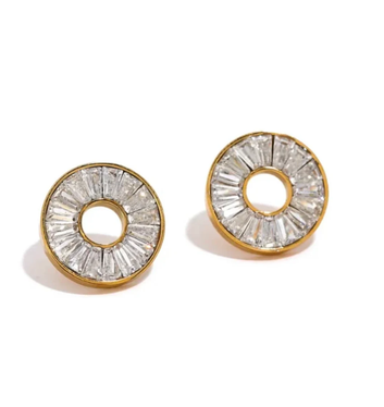 Blinky Diamond Gold - Earring